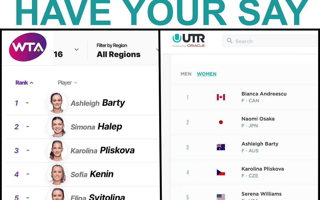 Are UTR Rankings a Solution to a WTA Return in the Fall?